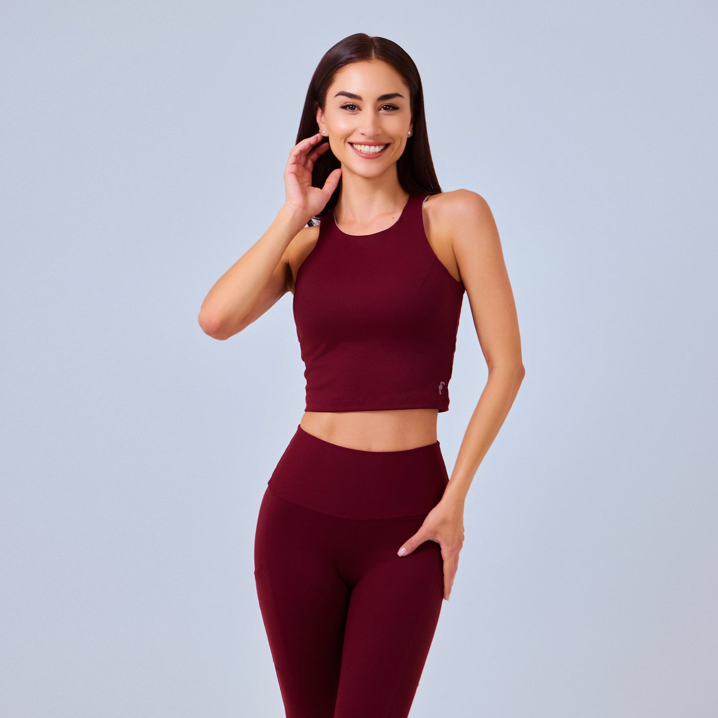 Legging con bolsillos de cintura alta para gym, yoga, pilates.