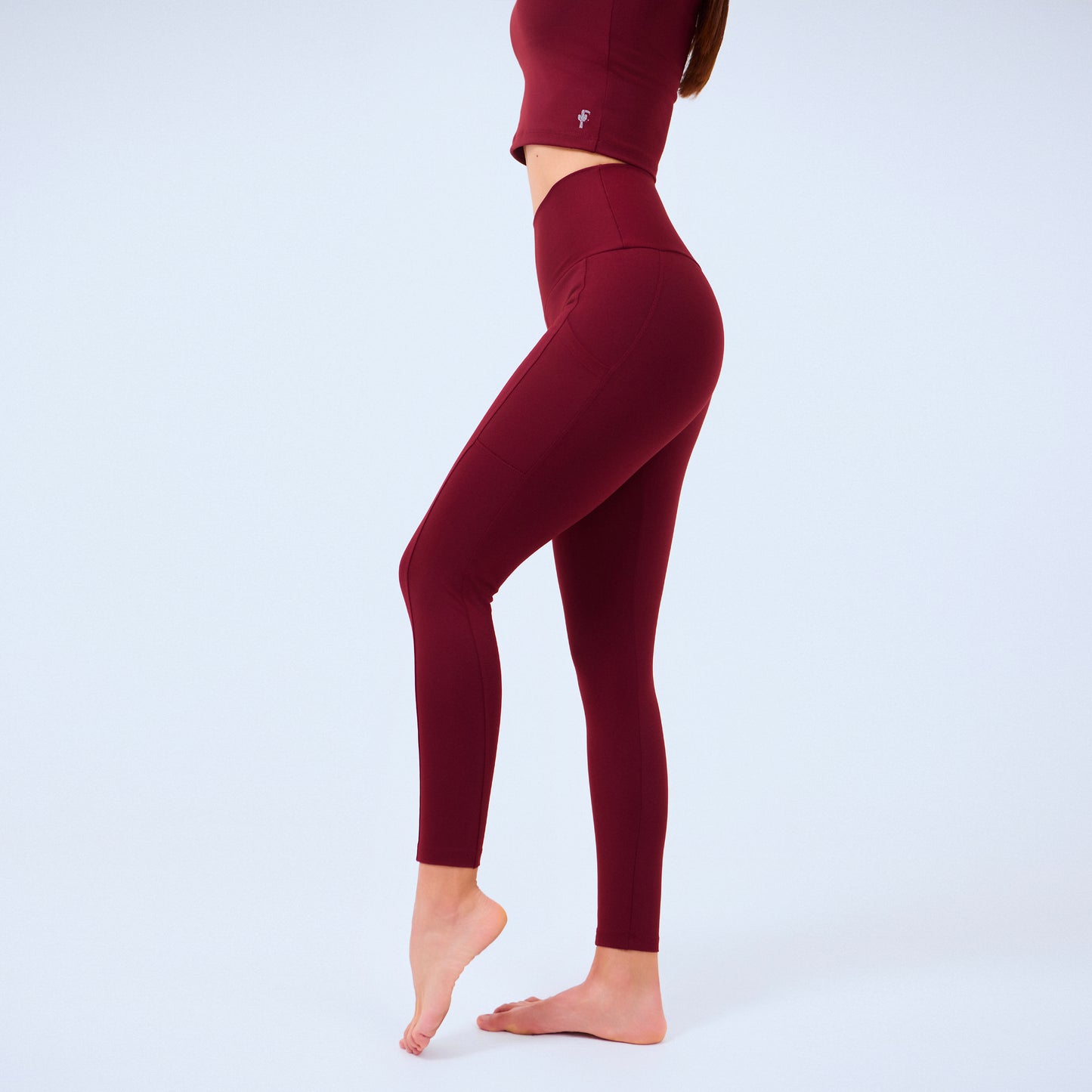 Legging con bolsillos de cintura alta para gym, yoga, pilates.